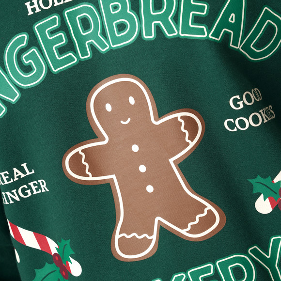 Herren Weihnachtssweatshirt mit Print