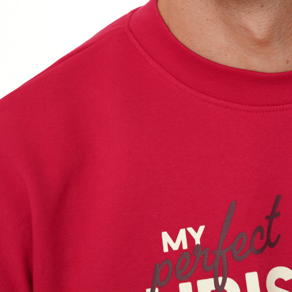 Herren Weihnachtssweatshirt mit Print