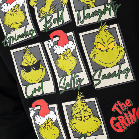 The Grinch Weihnachtshoodie mit Print