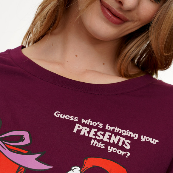 The Grinch Weihnachtsshirt mit Print