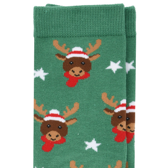 1 Paar Kinder Weihnachtssocken mit Rentieren