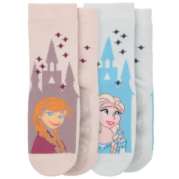 2 Paar Die Eiskönigin Stoppersocken im Set