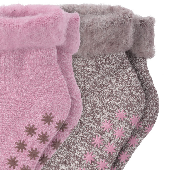 2 Paar Mädchen Stoppersocken im Set