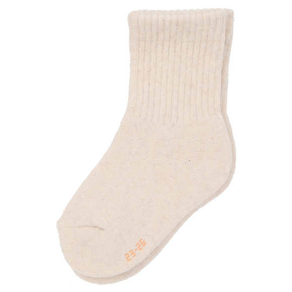 1 Paar Mädchen Thermo-Socken in Unifarben