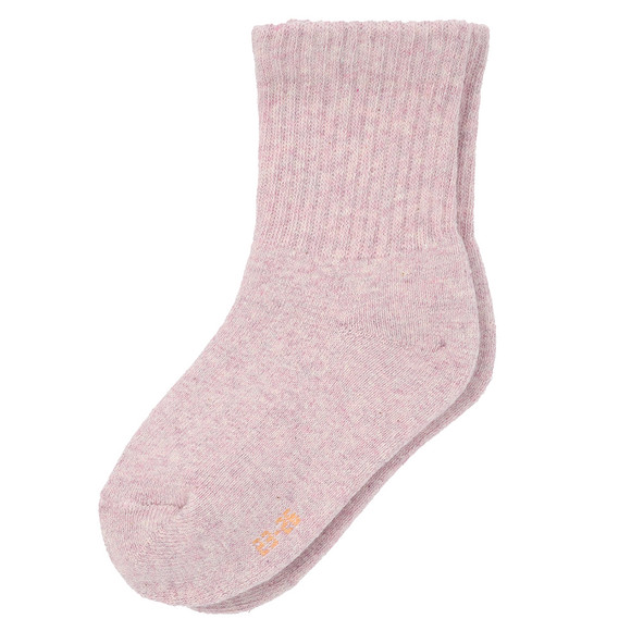 1 Paar Mädchen Thermo-Socken in Unifarben