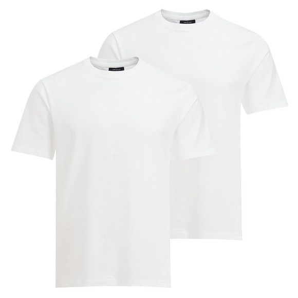 2 Herren T-Shirts mit Rundhalsausschnitt