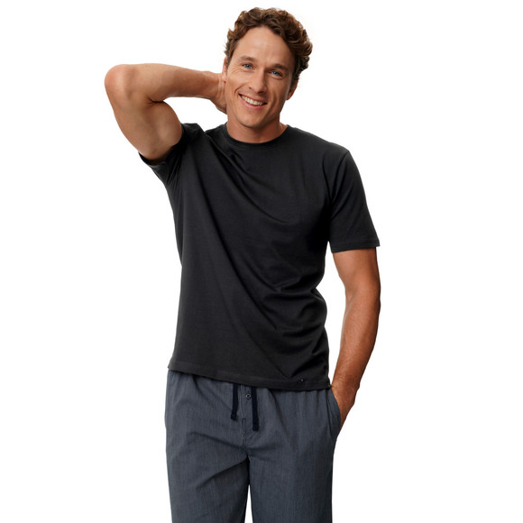2 Herren T-Shirts mit Rundhalsausschnitt
