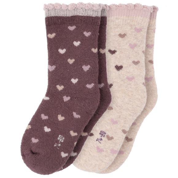 2 Paar Mädchen Socken im Set