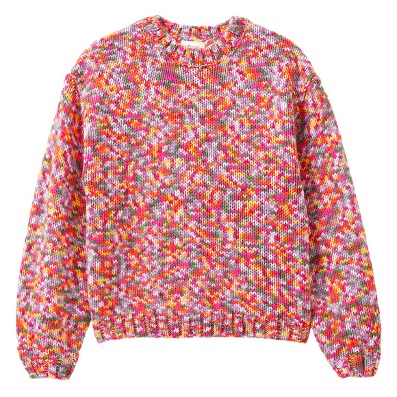 Mädchen Strickpullover in bunten Farben