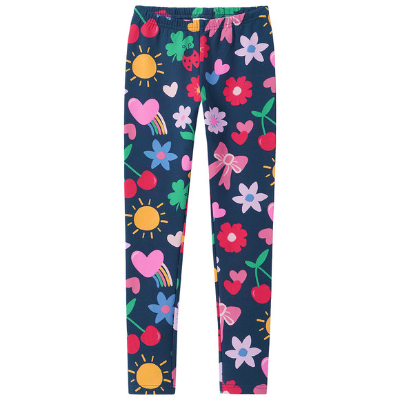 Mädchen Leggings mit Allover-Print