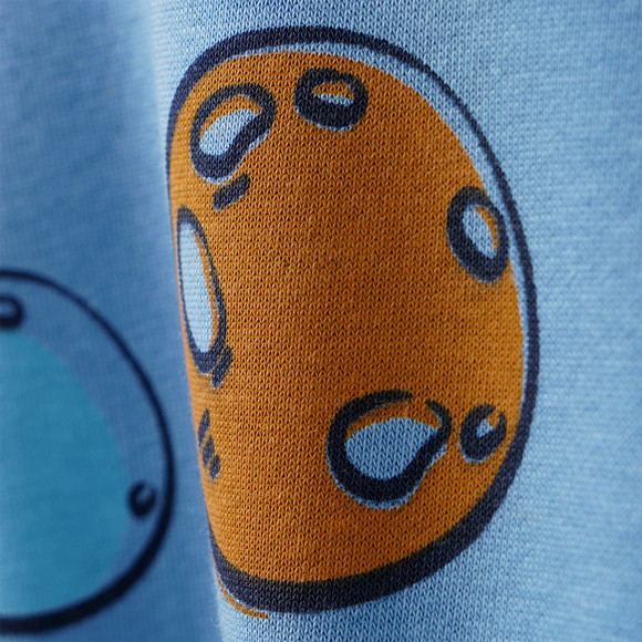 Baby Sweatshirt mit Weltall-Prints