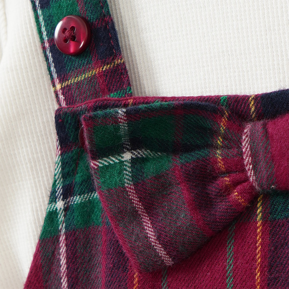 Baby Weihnachtsset mit Kleid und Shirt