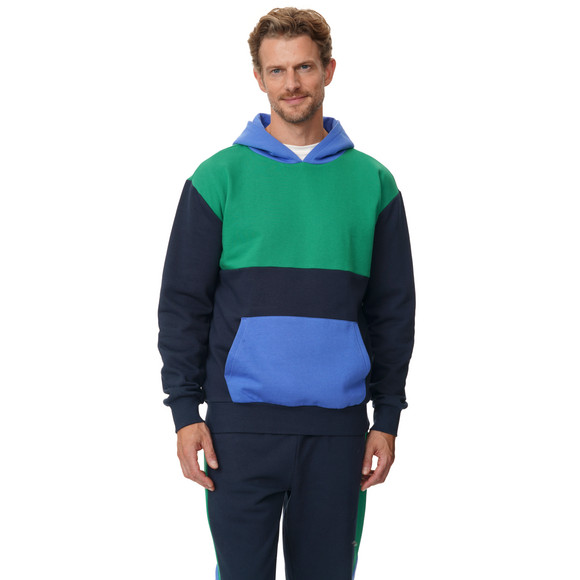 Herren Hoodie mit Farbteilern