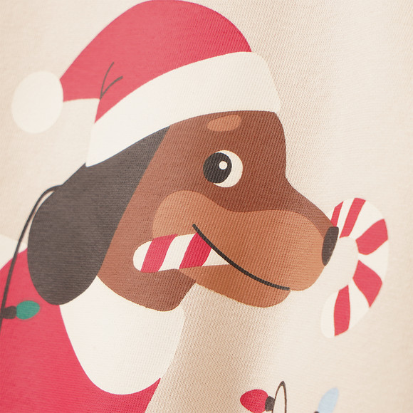 Kinder Weihnachtssweatshirt mit Print