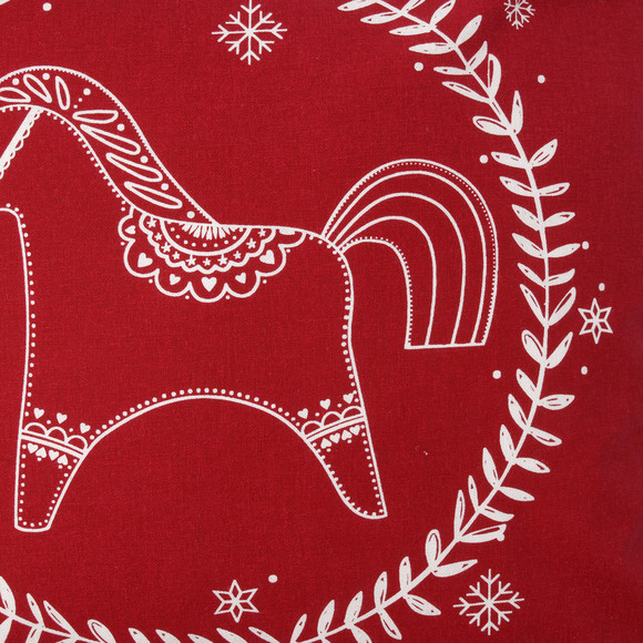 Kissenhülle im weihnachtlichen Design