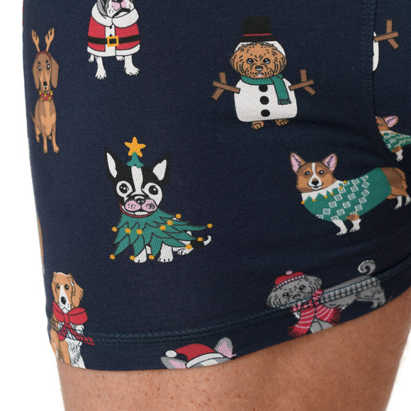 Herren Retroshorts mit Weihnachts-Motiven