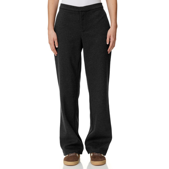 Damen Hose in Melange-Optik