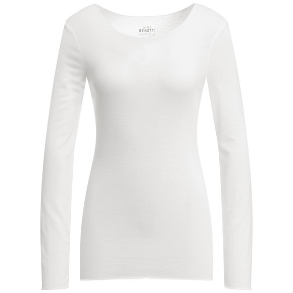 Damesonderhemd in effen kleuren
