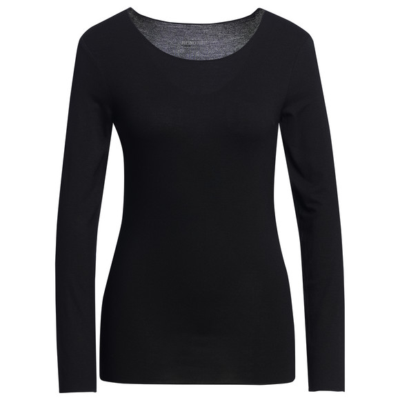 Damesonderhemd in effen kleuren
