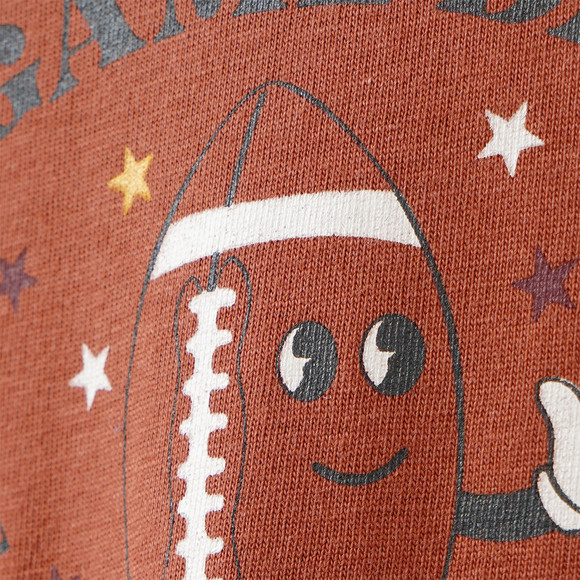 Jungen Schlafanzug mit Football-Motiv