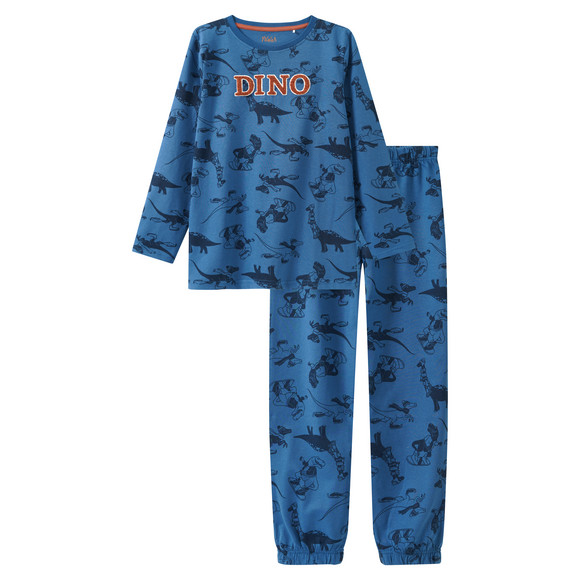 Pyjama voor jongens met dinosaurusprint