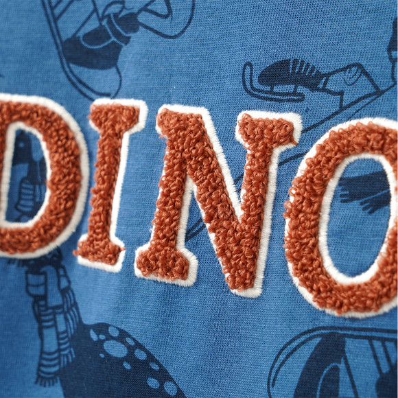 Pyjama voor jongens met dinosaurusprint
