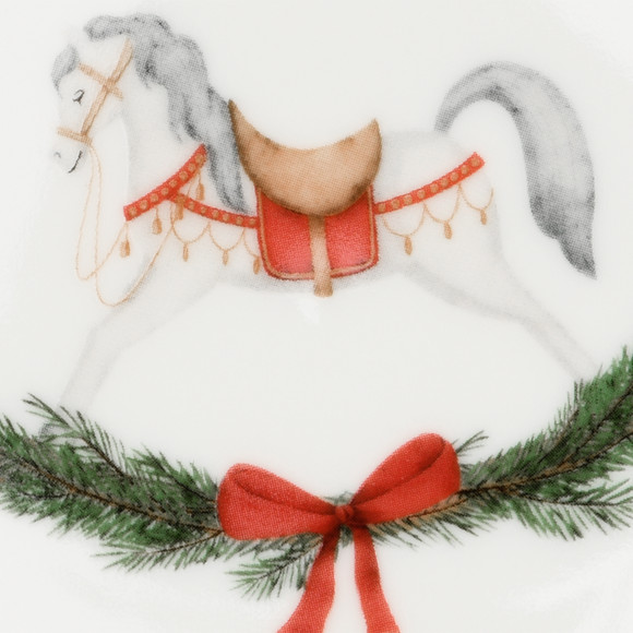 Teller im weihnachtlichen Design