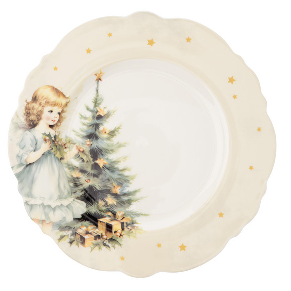 Teller im weihnachtlichen Design