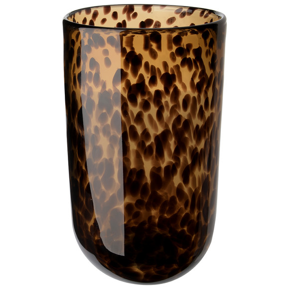Große Vase in Leo-Optik