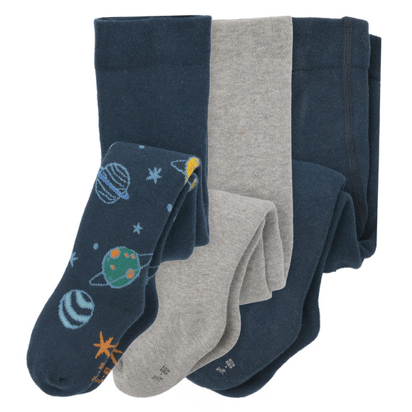 3 Baby Frottee-Strumpfhosen im Set