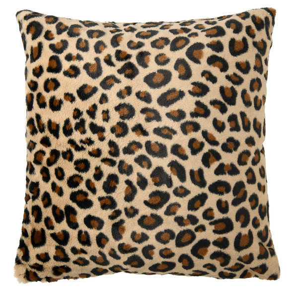 Kissenhülle mit Leoparden-Muster