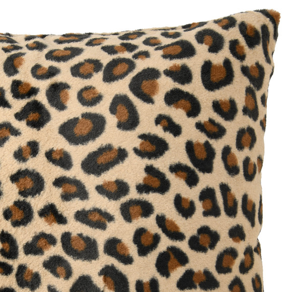 Kissenhülle mit Leoparden-Muster