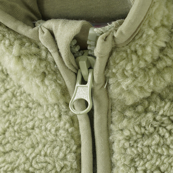Baby Teddyjacke mit Kapuze