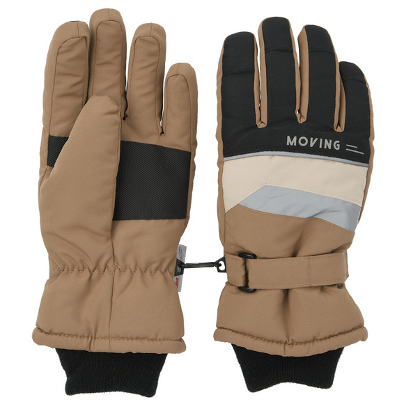 Jungen Handschuhe mit Farbteiler
