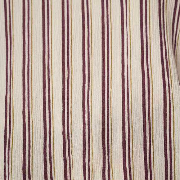Damen Bluse in Crinkle-Optik