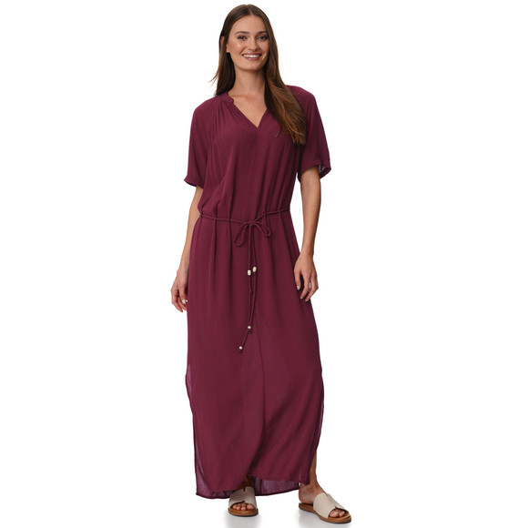 Damen Kleid in Crinkle-Optik