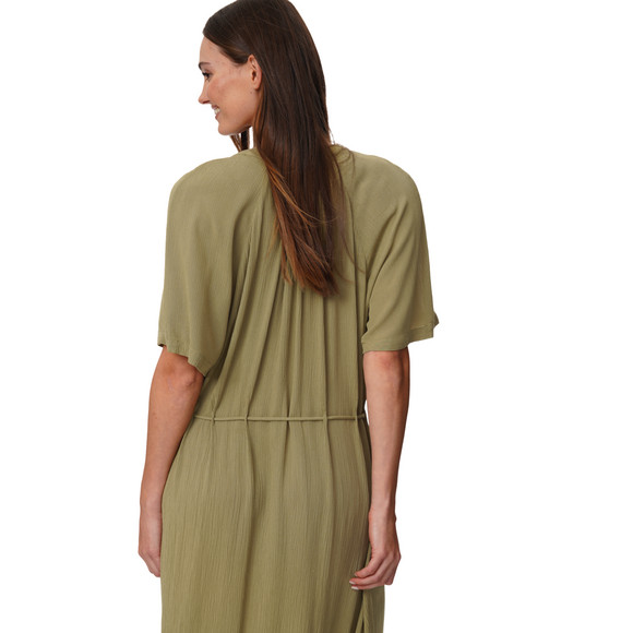 Damen Kleid in Crinkle-Optik