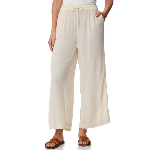 Damen Hose mit strukturiertem Material