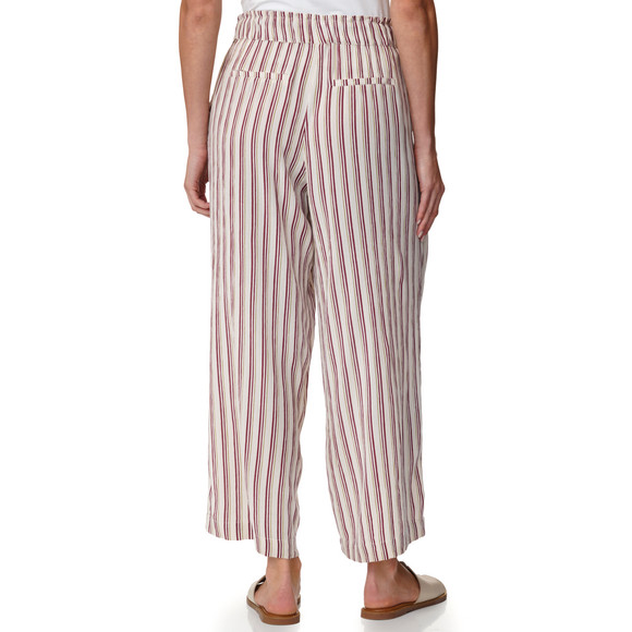 Damen 7/8 Culotte in Crinkle-Optik