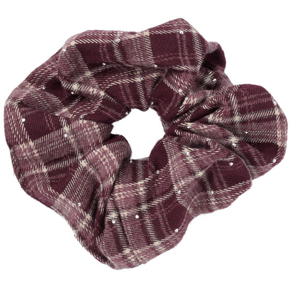 Scrunchie mit Karomuster