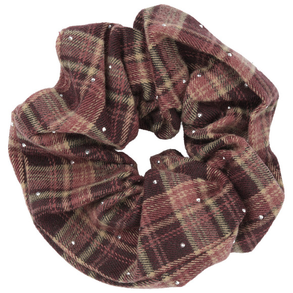 Scrunchie mit Karomuster