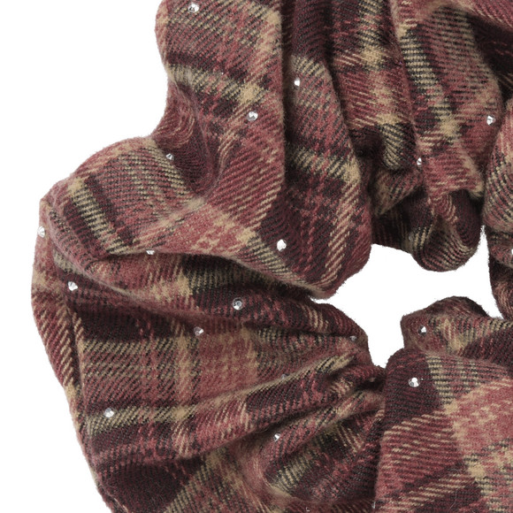 Scrunchie mit Karomuster