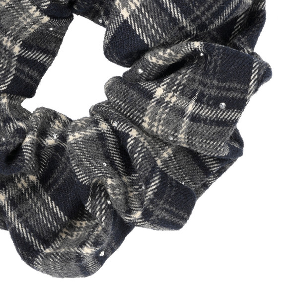 Scrunchie mit Karomuster