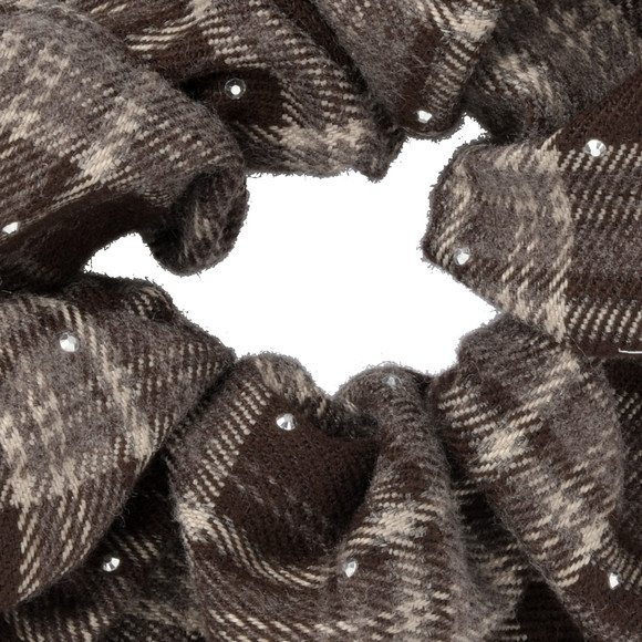 Scrunchie mit Karomuster