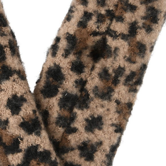 Damen Armstulpen mit Leo-Allover