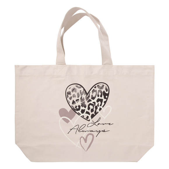 Canvas-Shopper mit Print