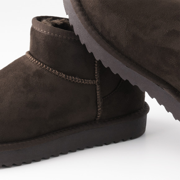 Damen Winterboots in Wildleder-Optik