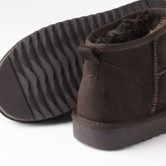 Damen Winterboots in Wildleder-Optik