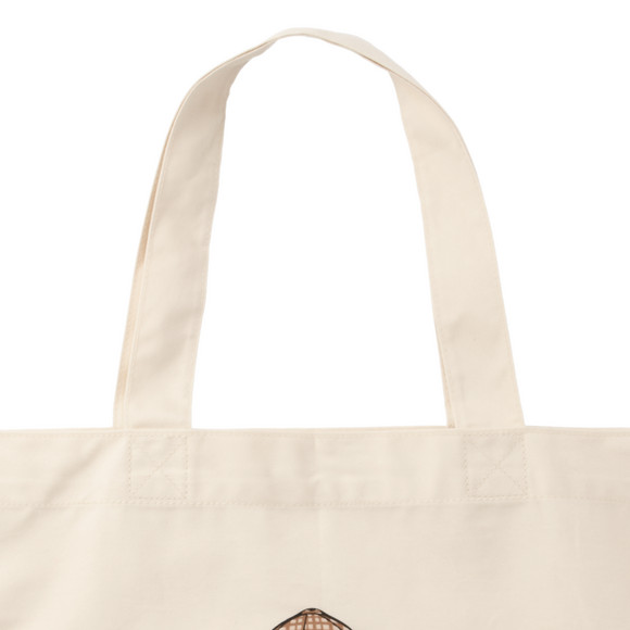 Katoenen Shopper met teckelmotief