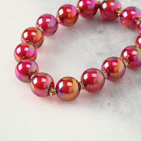 Damen Armband mit großen Perlen